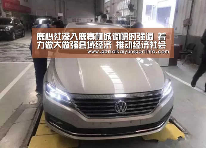 鹿心社深入鹿寨柳城调研时强调 着力做大做强县域经济 推动经济社会高质量发展“开云体育”(图2) 开云