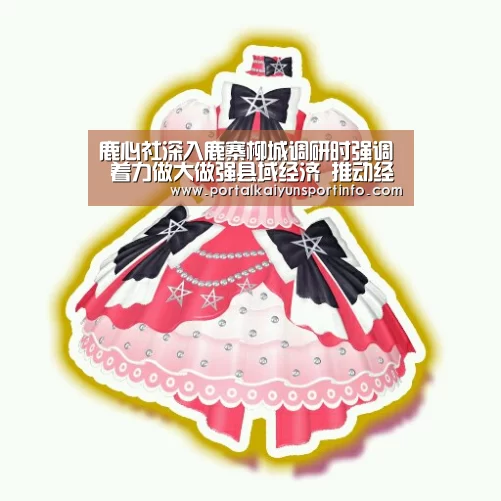 鹿心社深入鹿寨柳城调研时强调 着力做大做强县域经济 推动经济社会高质量发展“开云体育”(图1) 开云官网